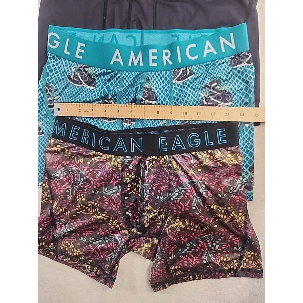 Men's  FLEX  Boxers Briefs  Lot 3 American Eagle 32-34 Medium